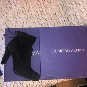 Stuart Weitzman Suade Booties